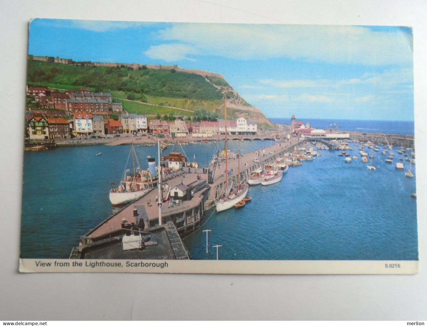 D196382  UK -England - Yorkshire - Scarborough -View From The Lighthouse    Sent To Hungary - Scarborough