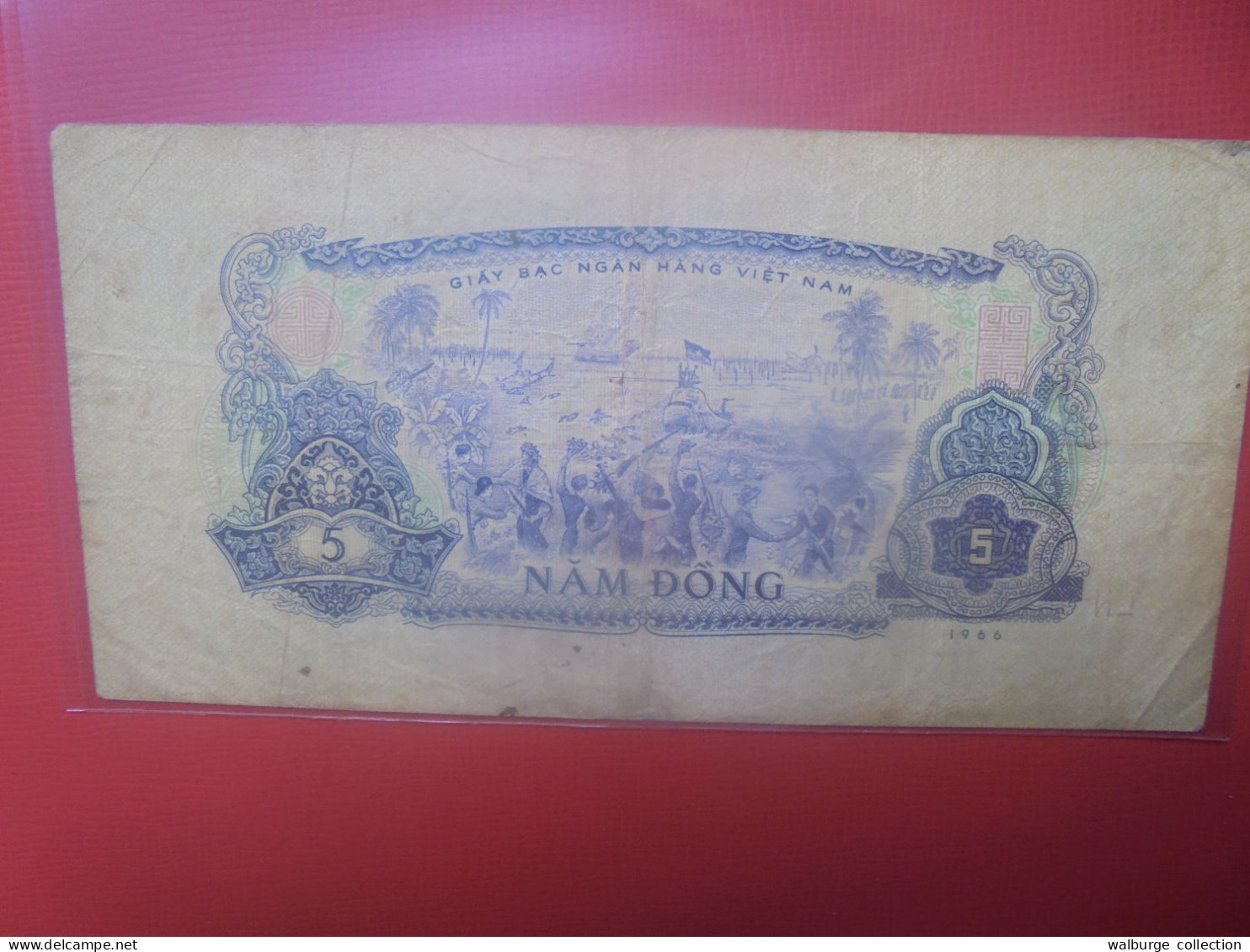 Viêt-Nam (Sud) 5 Dông 1966 Circuler (B.29) - Viêt-Nam