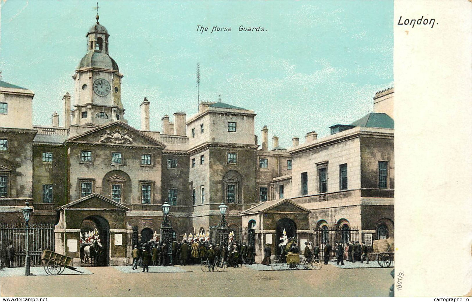 England London Whitehall - The Horse Guards Illustration - Whitehall