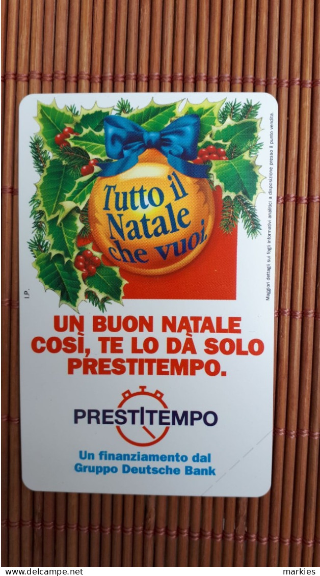 Christmas Phoneacd  Italy (Mint,Neuve) Rare - Noel