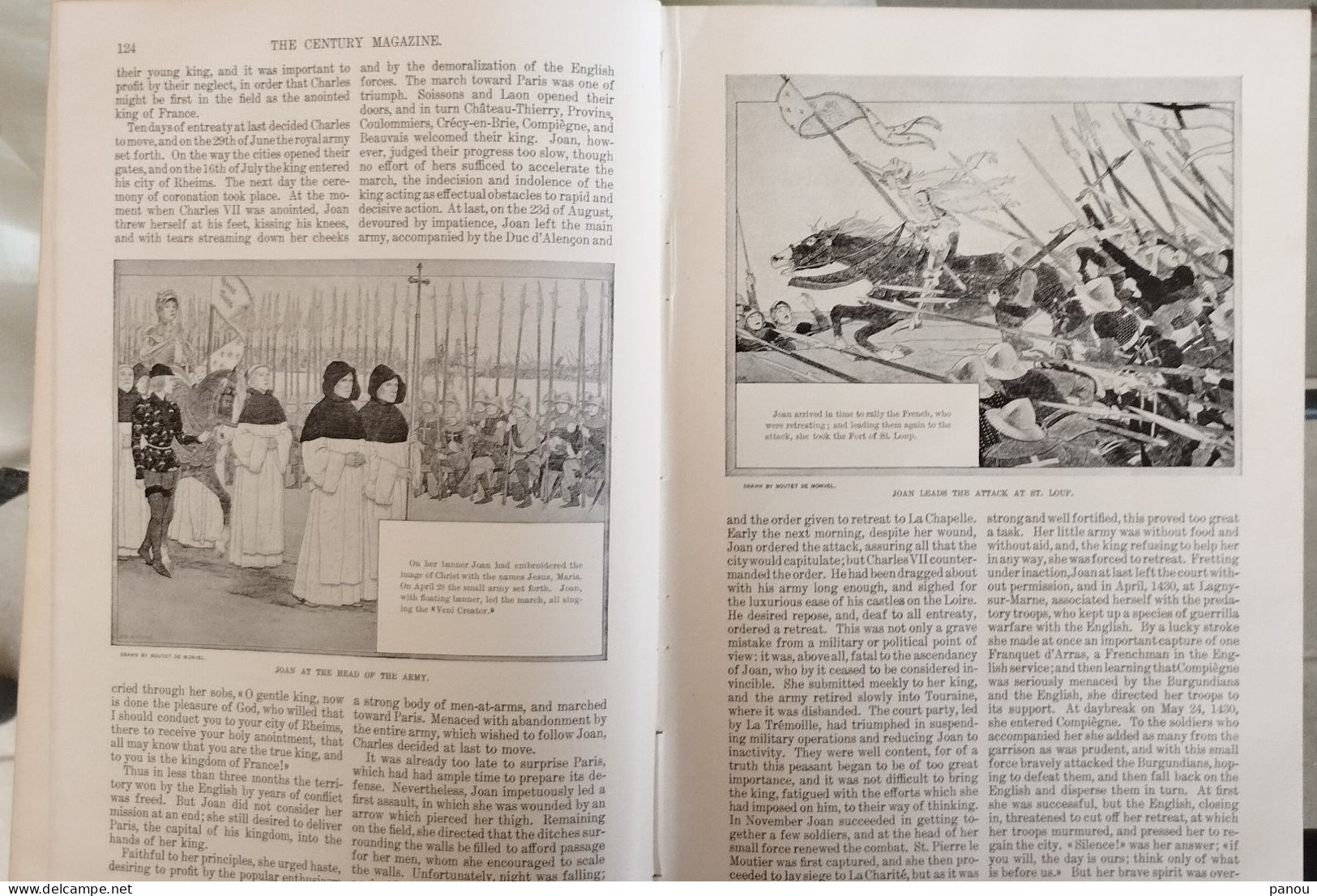 THE CENTURY MAGAZINE, 1896.  JOAN OF ARC JEANNE D' ARC FRANCE - Autres & Non Classés