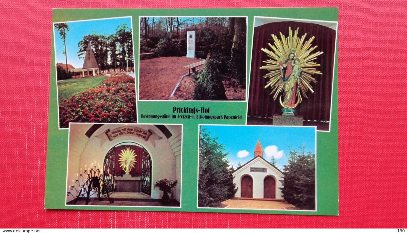 2 Postcards.Europahof Prickings-Hof.Haltern-Sythen - Haltern