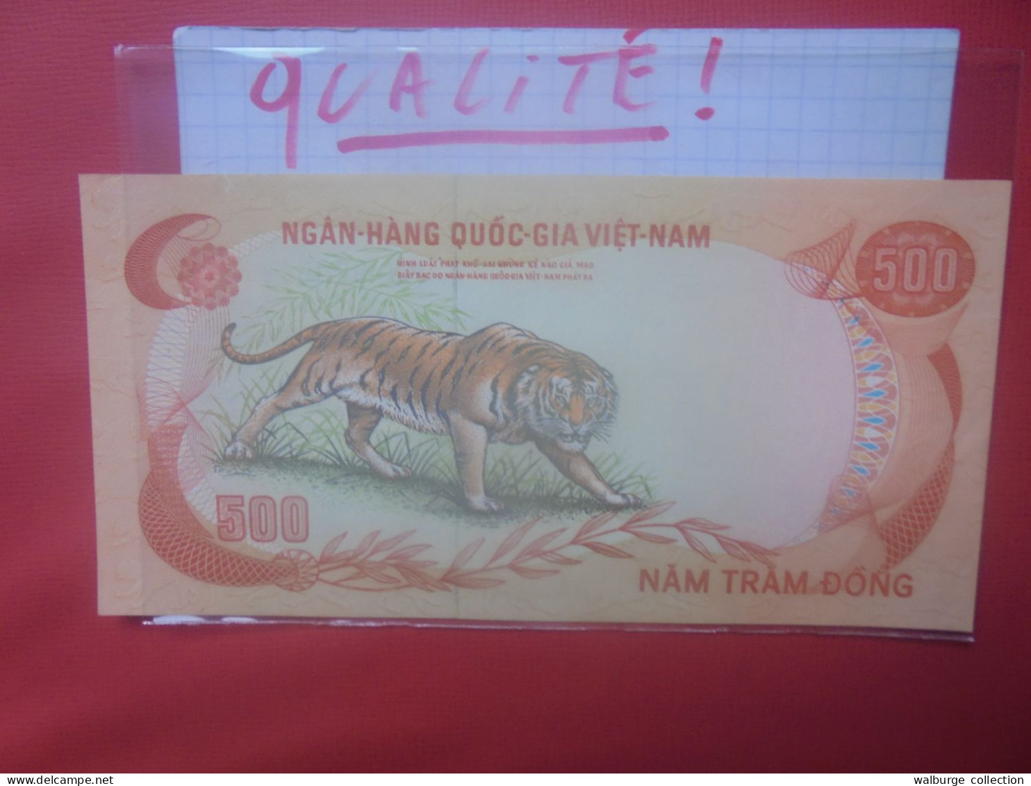 Viêt-Nam (Sud) 500 Dông 1972 Peu Circuler Belle Qualité (B.29) - Viêt-Nam