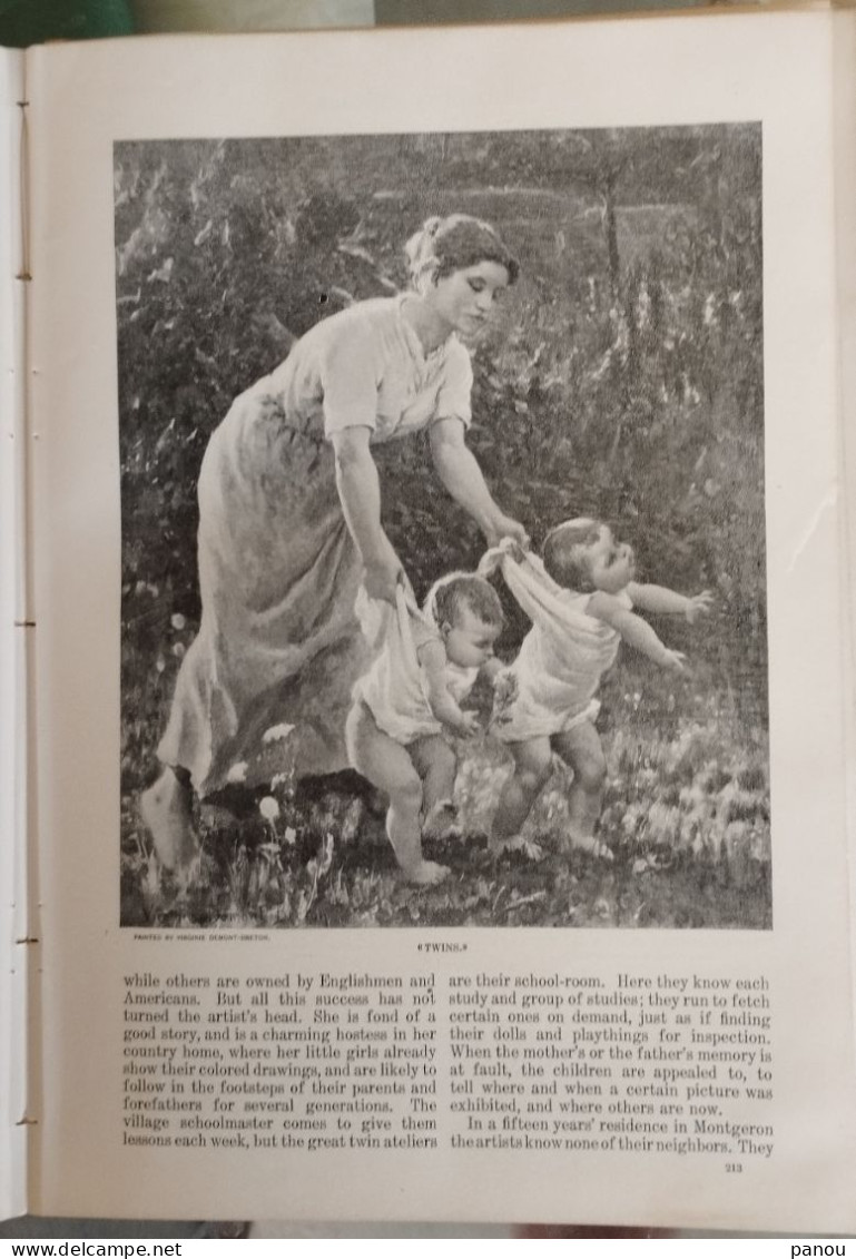 THE CENTURY MAGAZINE, 1896. AMERICAN GIRLS. PAINTER OF MOTHERHOOD. CAMPAIGNING WITH GRANT. NEW YORK