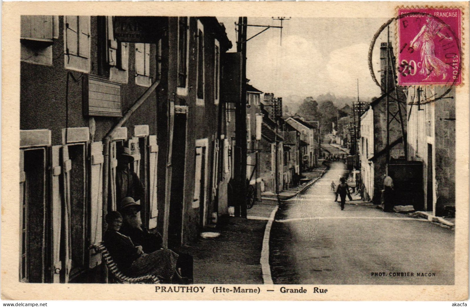 CPA Prauthoy Grande Rue (1275438) - Prauthoy