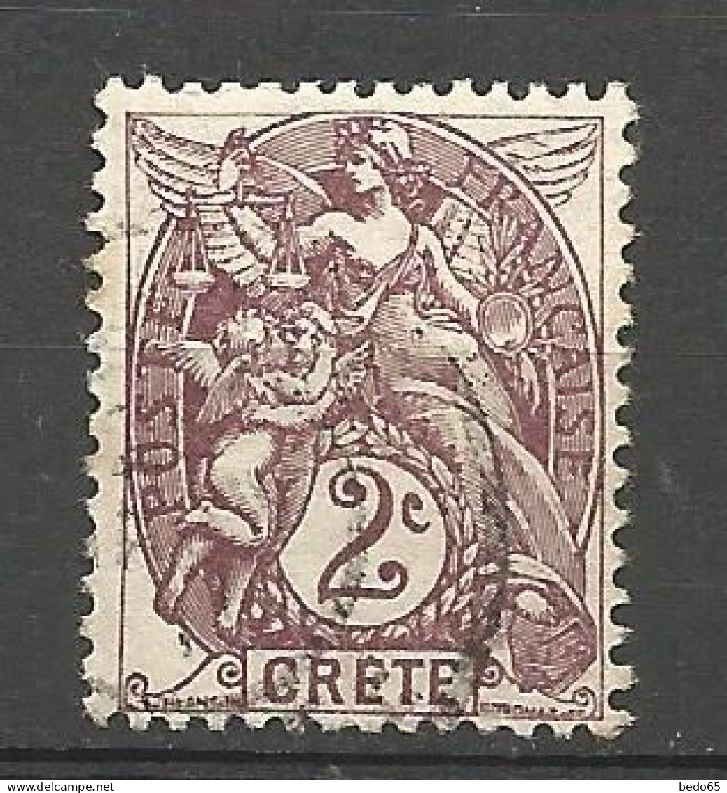 CRETE  N° 2 OBL / Used - Usati