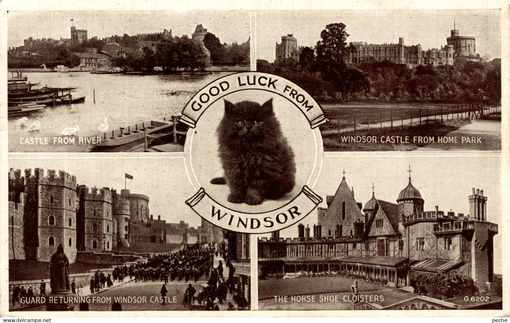 N°106791 -cpa Good Luck From Windsor - Windsor