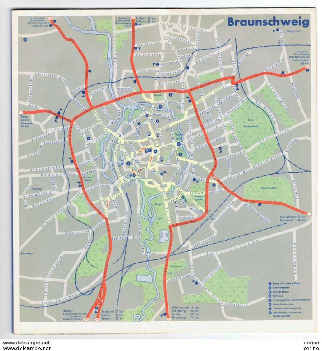 DEUTSCHLAND:  ARAL  KARTE  -  BLATT  3 - Cartes Routières