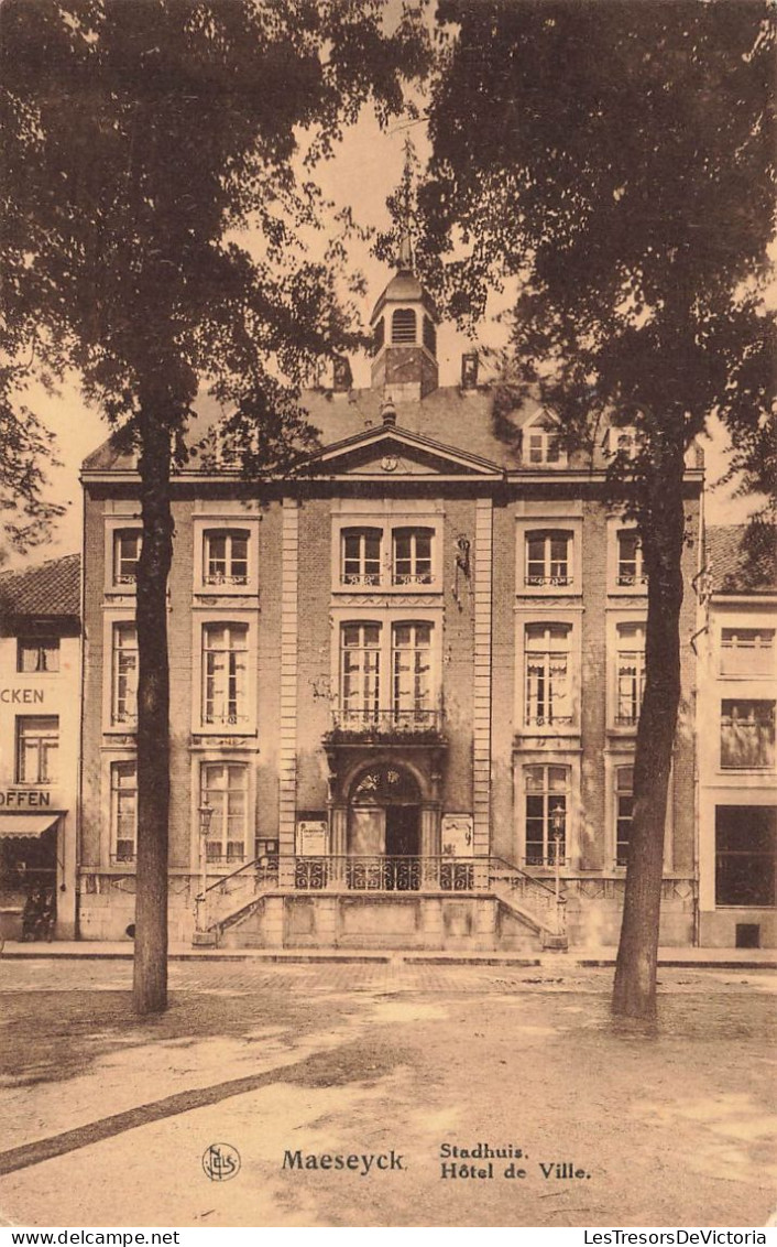 BELGIQUE - Maeseyck - Stadhuis - Hôtel De Ville - Parvis - Bâtiment- Carte Postale Ancienne - Maaseik