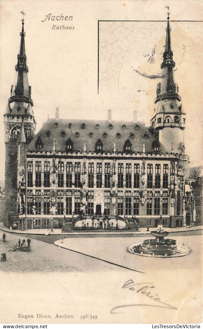 BELGIQUE - Tournai - La Grand 'Place Et L'Eglise St. Quentin - Place - Eglise - Monument  - Carte Postale Ancienne - Tournai