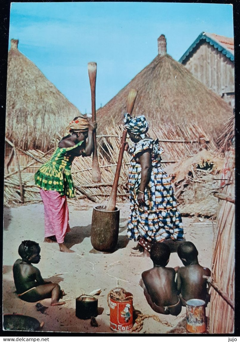 AFRIQUE  EN COULEURS - Scène Villageoise  (Femmes)  - PHOTO HOA-QUI - N°4052 - Non Classés