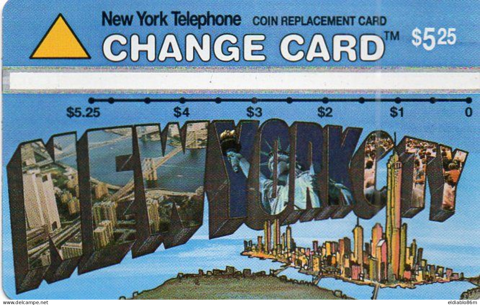 UNITED STATES - L&G - NYNEX - NEW YORK CITY - 310D - MINT - Schede Olografiche (Landis & Gyr)