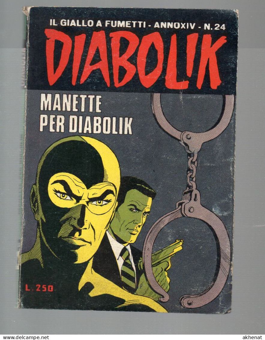 BIG - DIABOLIK ANNO XIV - N.24 Usato - Diabolik