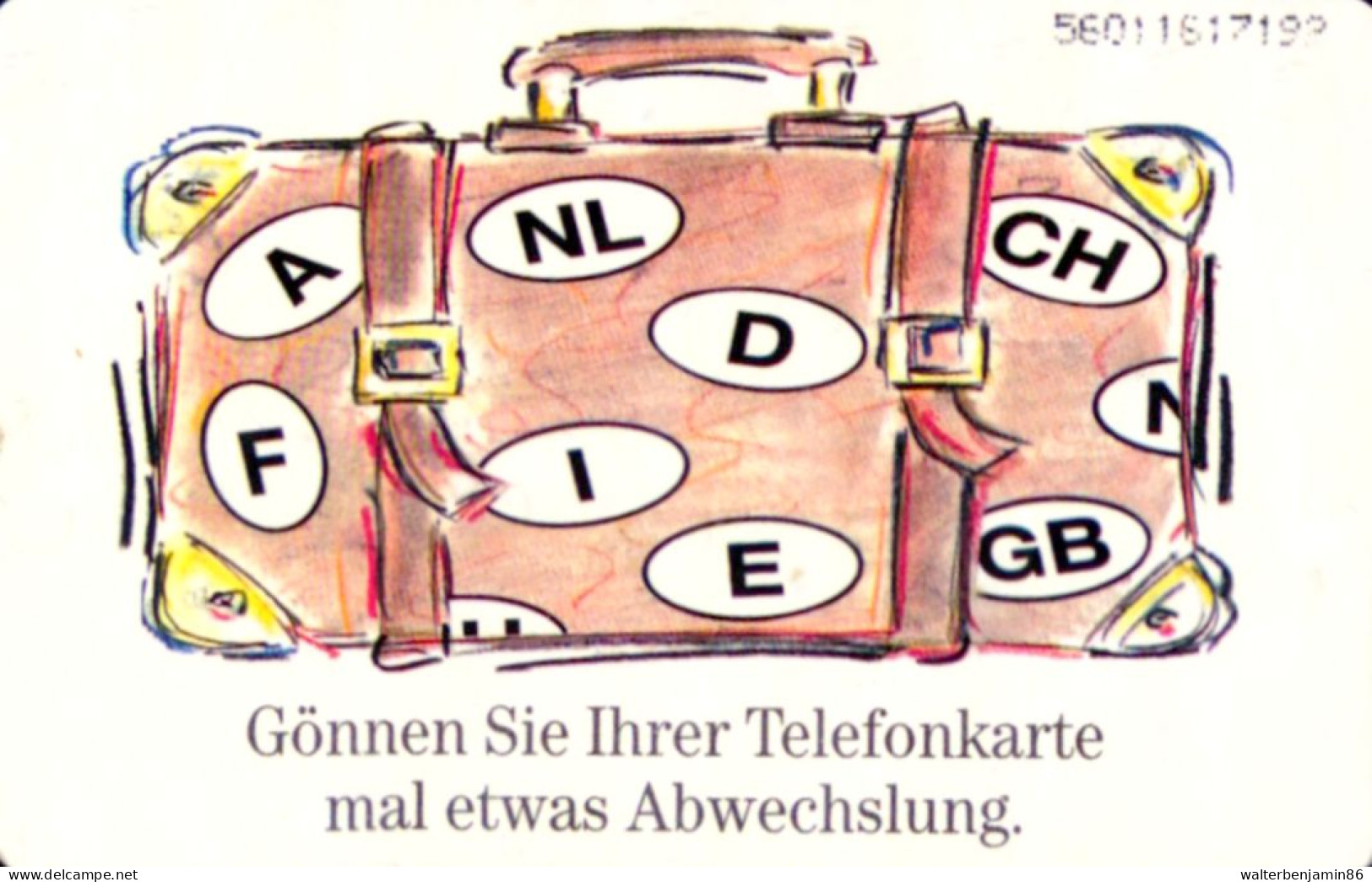 SCHEDA PHONECARD GERMANY REISEKOFFER 2 02/96 5601 - P & PD-Series: Schalterkarten Der Dt. Telekom