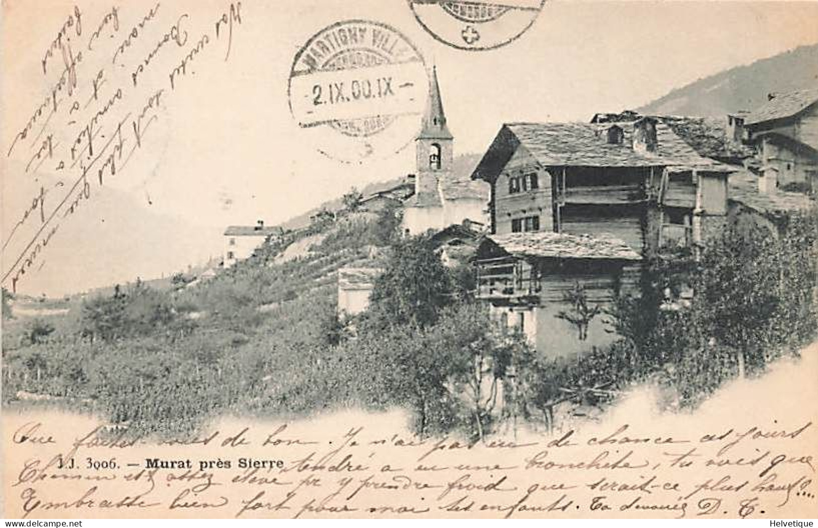 Murat Près Sierre 1900 - Sierre