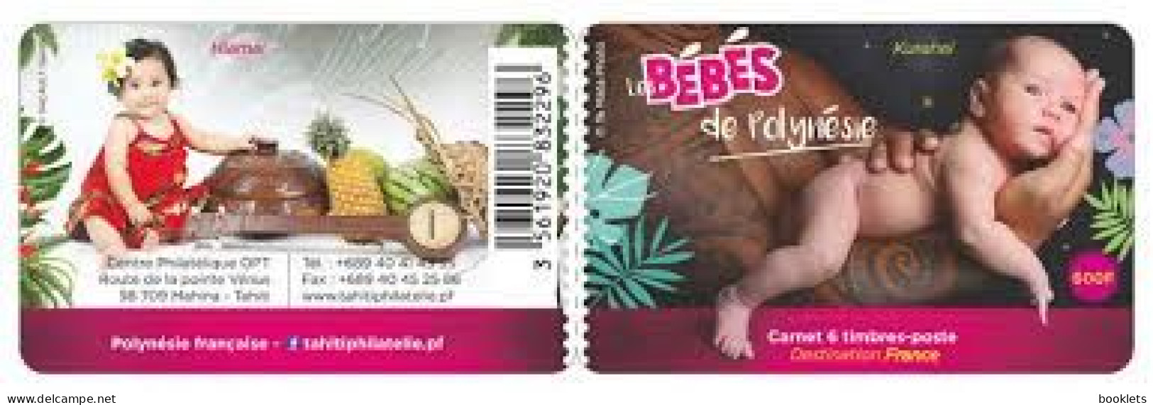 POLYNESIA, 2018, Booklet / Carnet 43  Babies / Bébés De Polynésie - Carnets