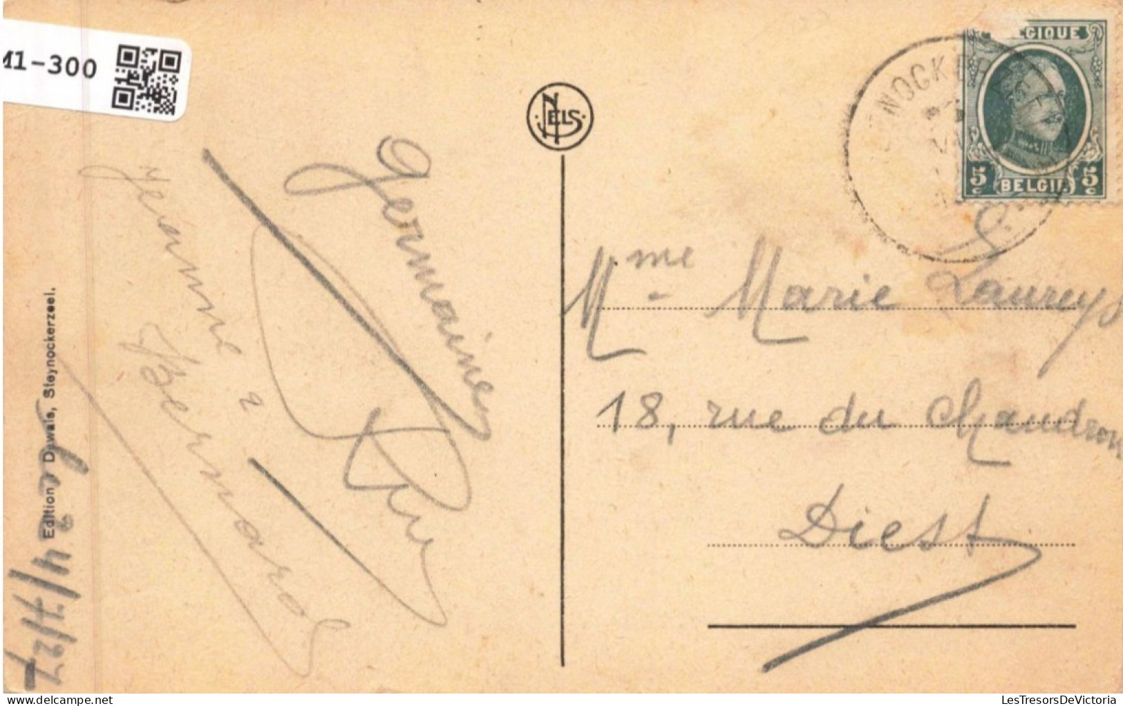 BELGIQUE - Steynockerzeel - Le Château - Lac - Tours - Pins - Carte Postale Ancienne - Other & Unclassified