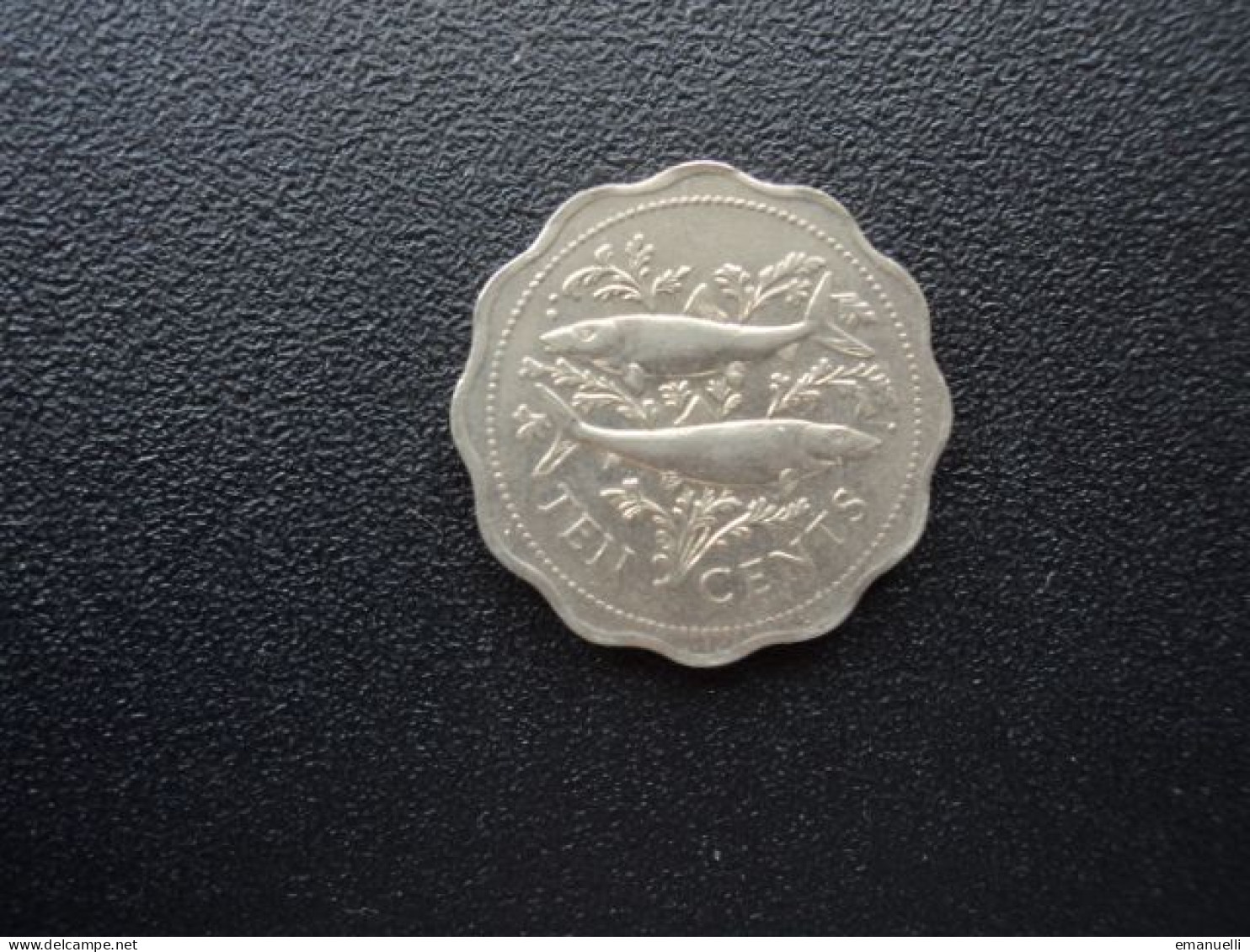 BAHAMAS * : 10 CENTS   1980    KM 61     SUP - Bahama's