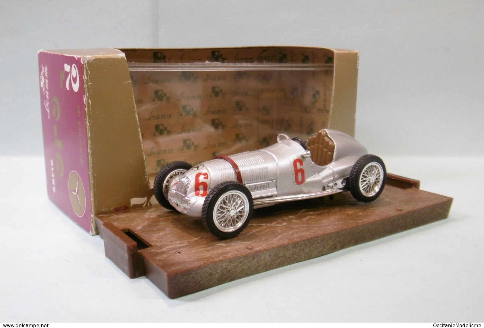 Brumm - MERCEDES BENZ W125 N°6 1937 Réf. R70 1/43 - Brumm