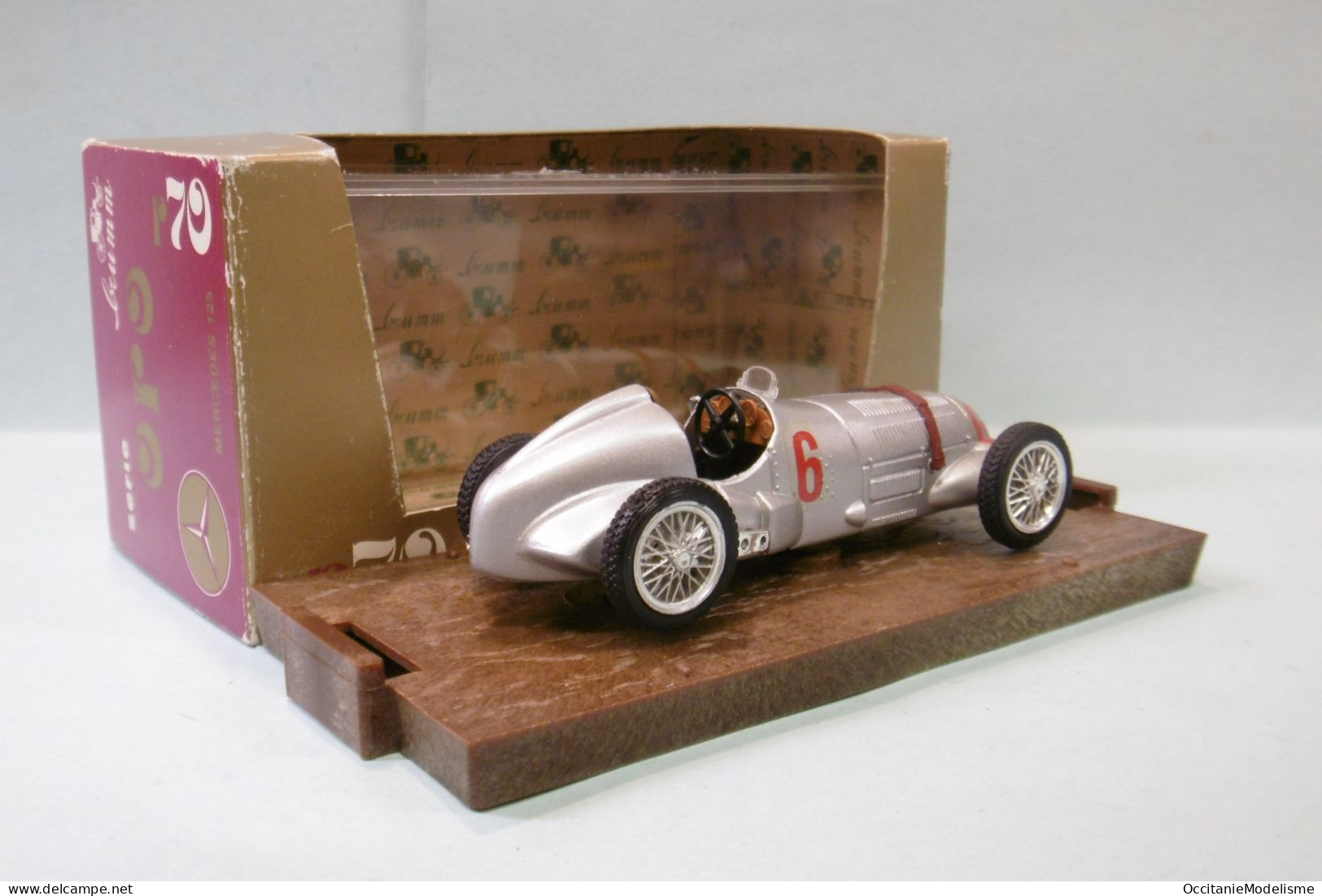 Brumm - MERCEDES BENZ W125 N°6 1937 Réf. R70 1/43 - Brumm