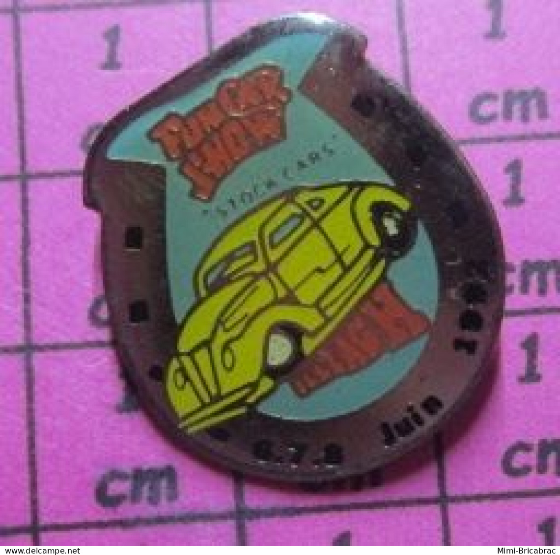 2619 Pin's Pins / Beau Et Rare / AUTOMOBILES / FUN CAR SHOW ILLZACH STOCK CAR FER A CHEVAL - Handball