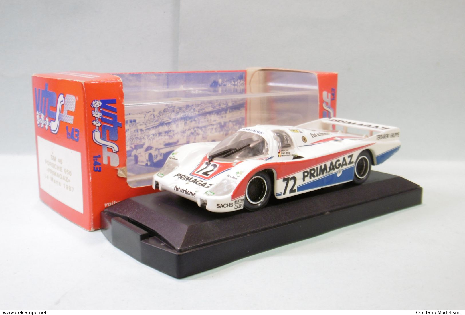 Vitesse - PORSCHE 956 Primagaz #72 24 Heures Du Mans 1987 Réf. SM46 1/43 - Vitesse