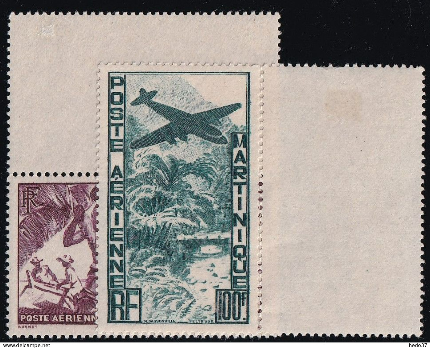 Martinique Poste Aérienne N°13/14 - Neuf ** Sans Charnière - TB - Airmail