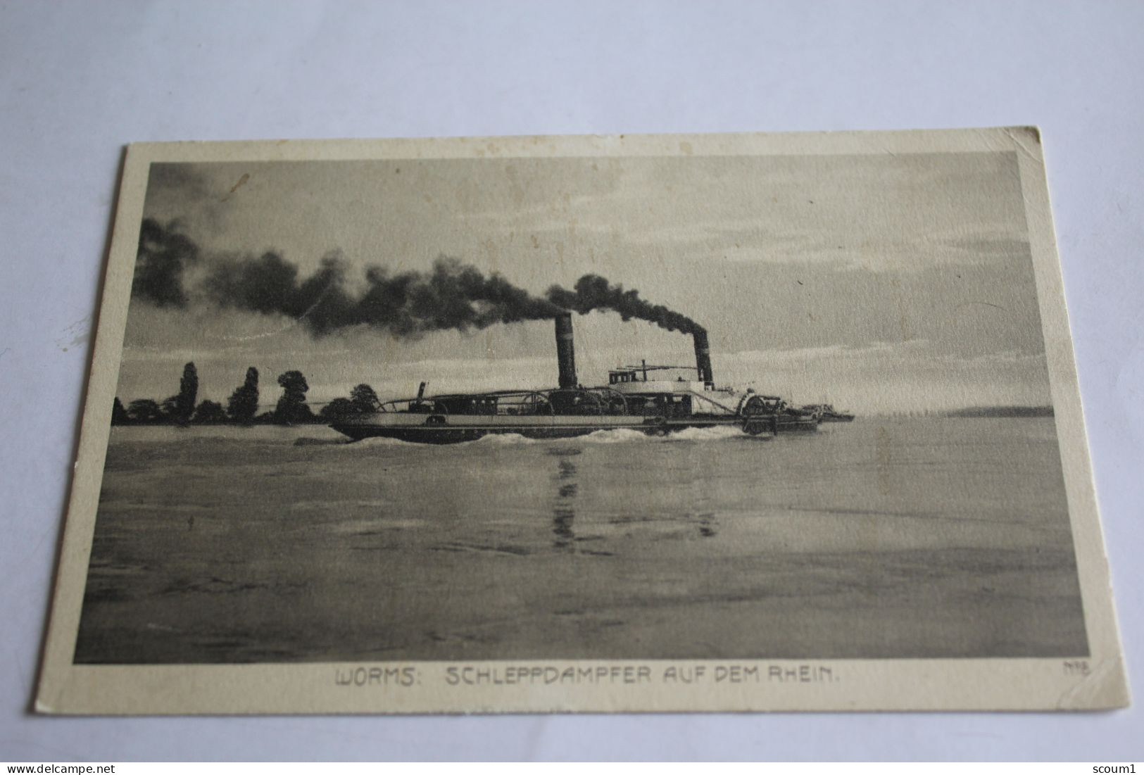 WORMS SCHLEPPDAMPFER Auf Dem Rhein - Tugboats