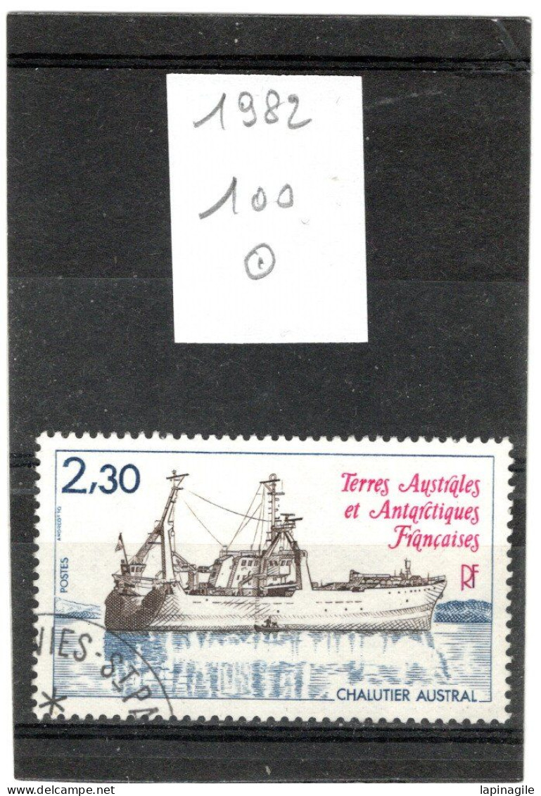 TAAF 1982 YT N° 100 Oblitéré - Used Stamps