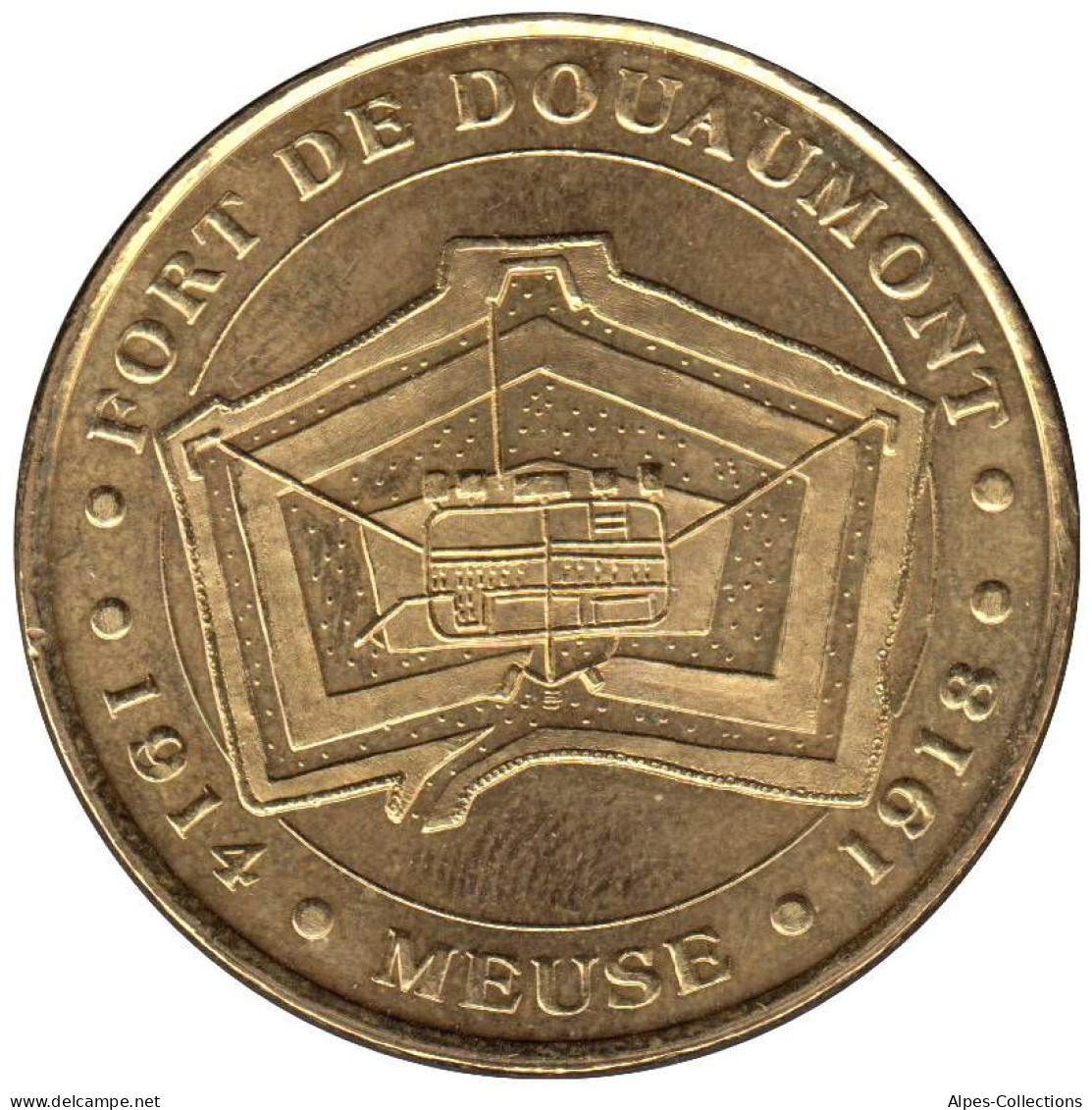 55-0163 - JETON TOURISTIQUE MDP - Fort De Douaumont - 2007.1 - 2007