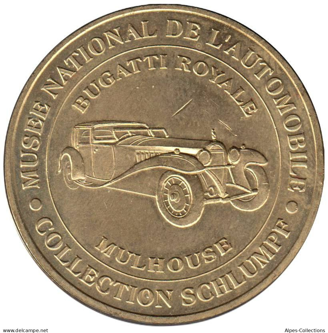 68-0221 - JETON TOURISTIQUE MDP - Mulhouse - Bugatti Royale - 2005.2 - 2005