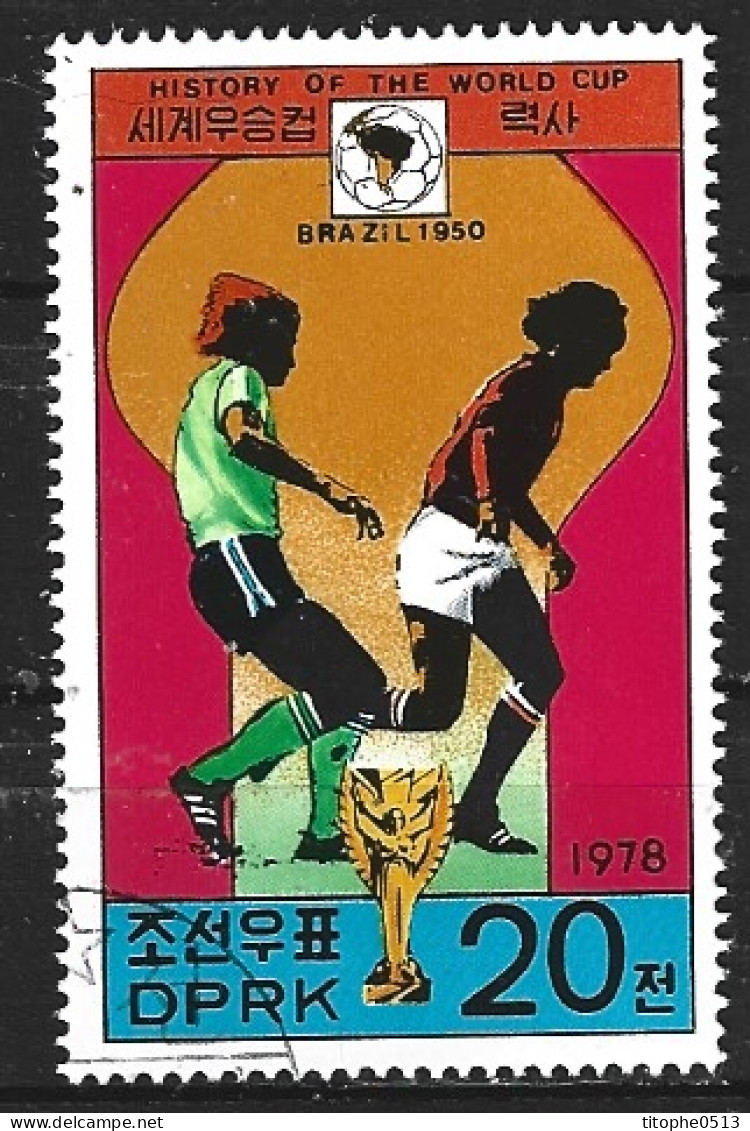 DPR KOREA. Timbre Oblitéré De 1978. Brasil'50. - 1950 – Brasilien
