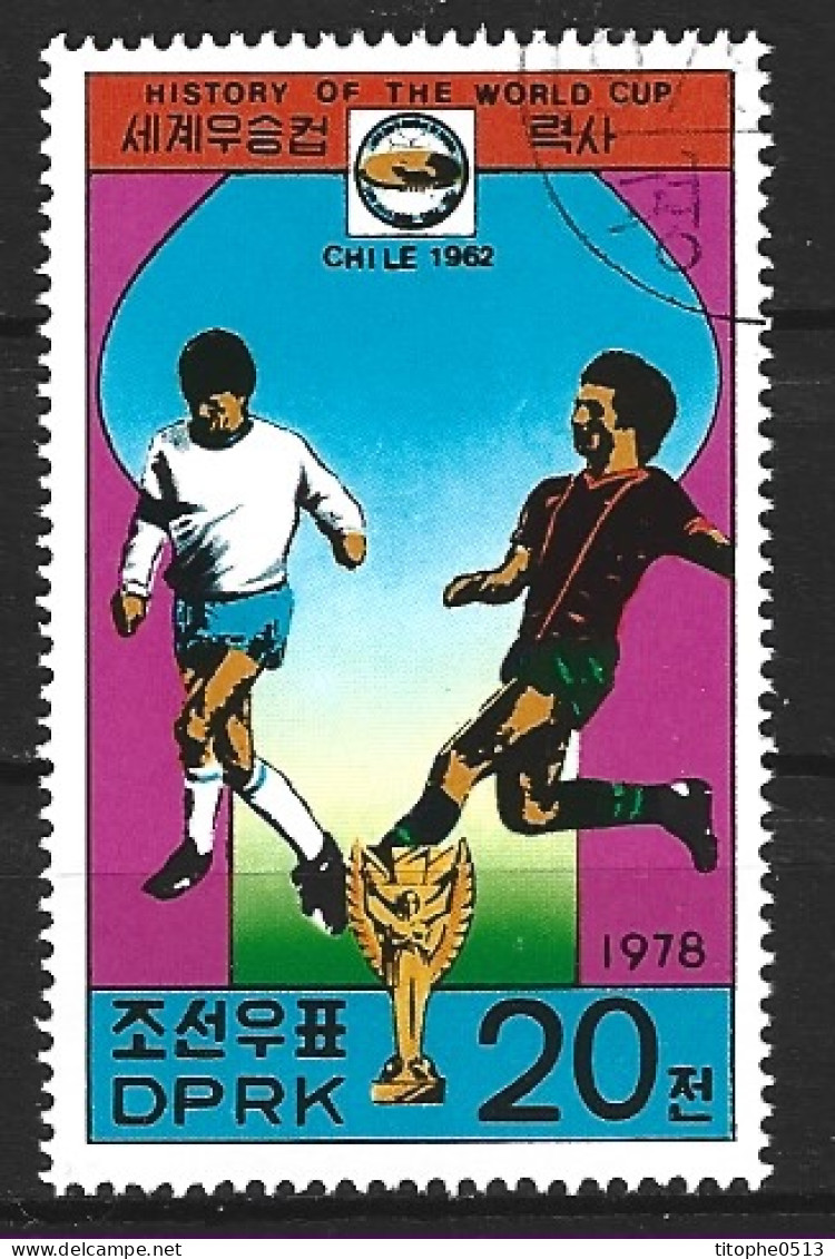 DPR KOREA. Timbre Oblitéré De 1978. Chile'62. - 1962 – Chili
