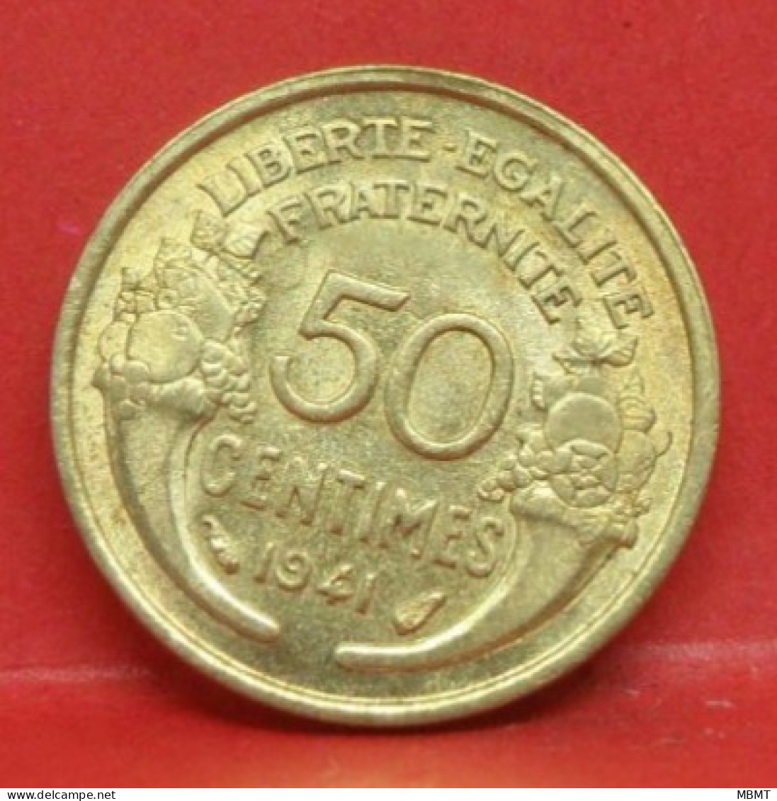 50 Centimes Morlon 1941 - SUP - Pièce Monnaie France - Article N°545 - 50 Centimes