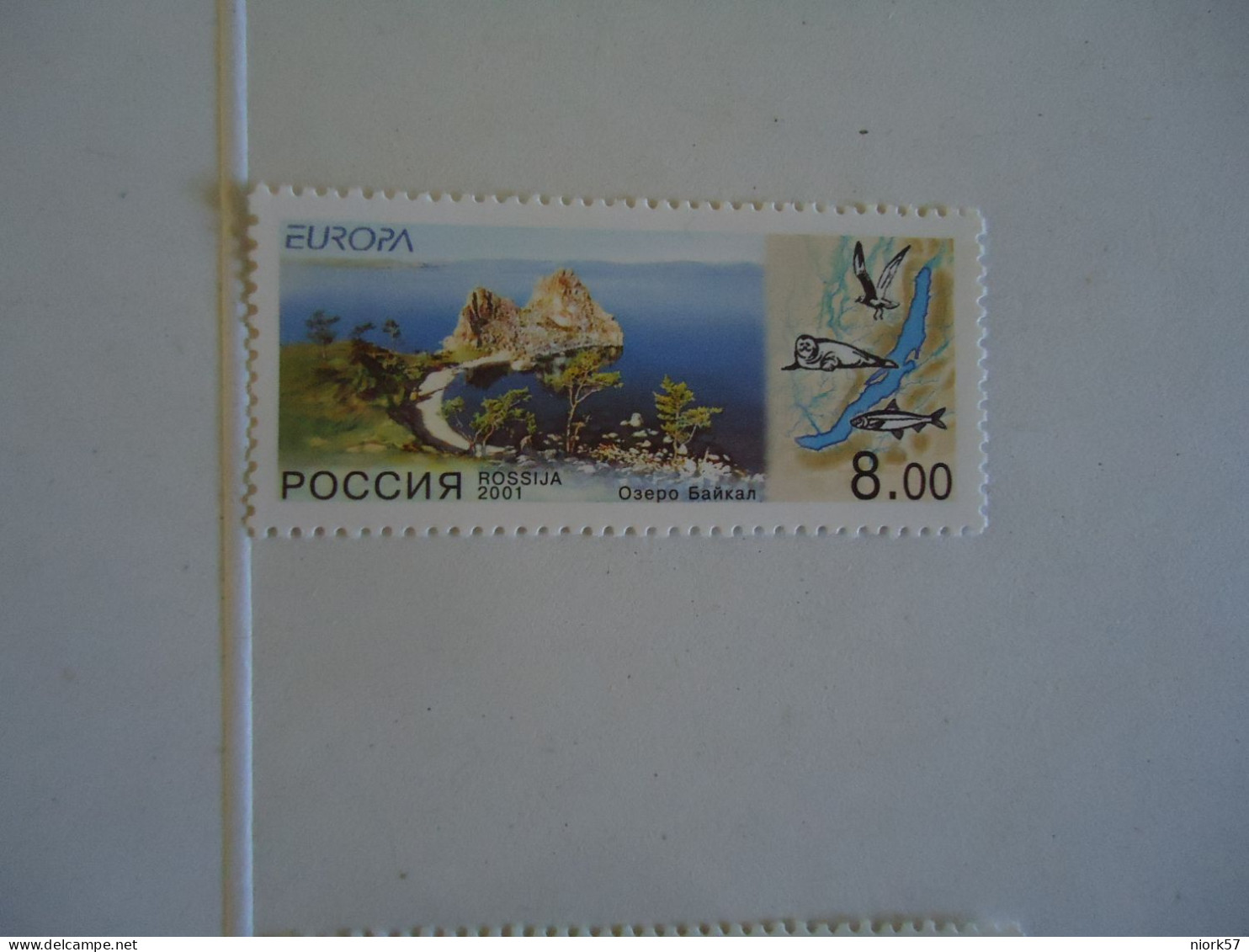 RUSSIA    MNH STAMPS  EUROPA   2001   ANIMALS - 2001