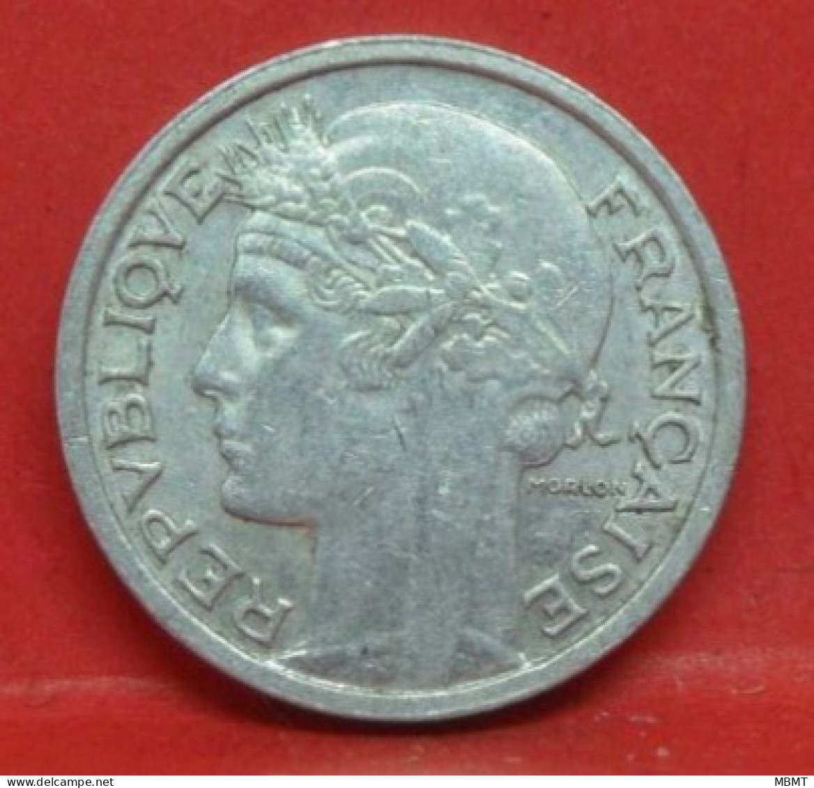 50 Centimes Morlon Alu 1947 - TTB - Pièce Monnaie France - Article N°565 - 50 Centimes