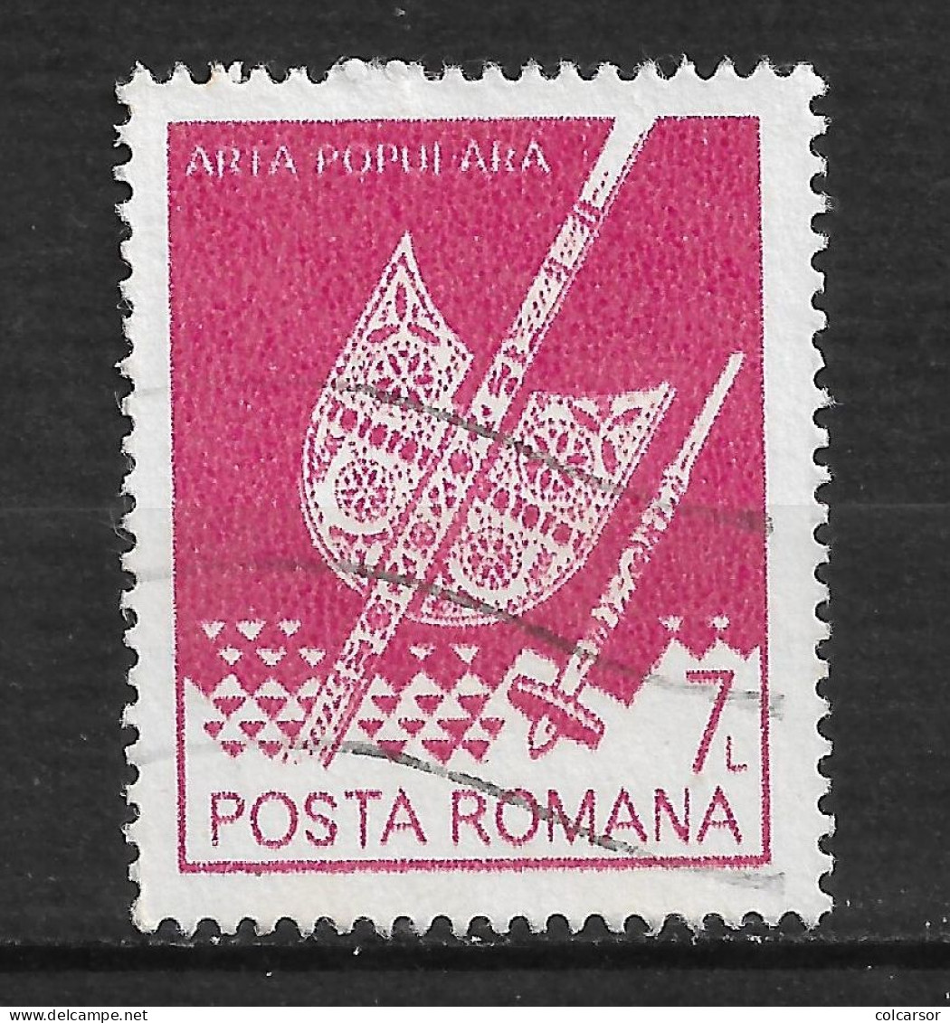ROUMANIE N° 3427 " ART " - Used Stamps
