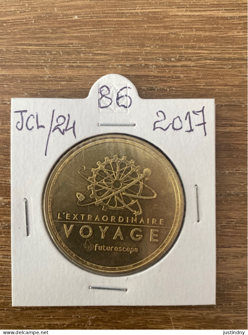 Monnaie De Paris Jeton Touristique - 86 - Jaunay-clan - Le Futuroscope - 2017 - 2017