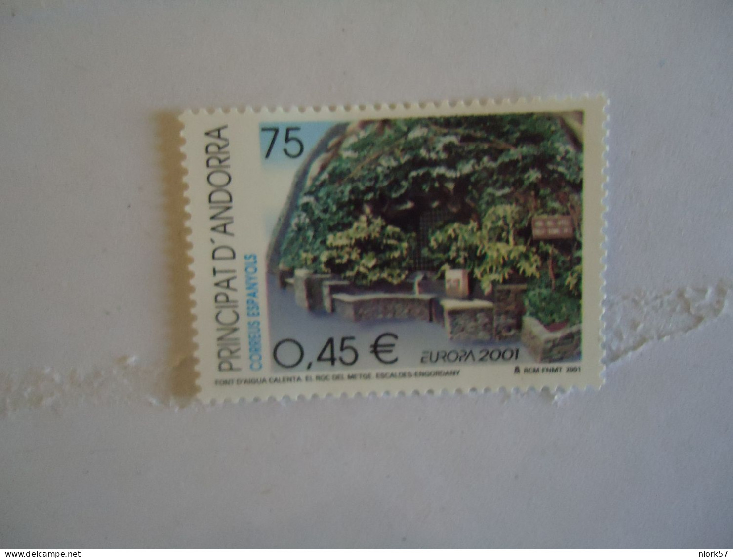 ANDORRA   MNH  STAMPS    EUROPA 2001 - 2001