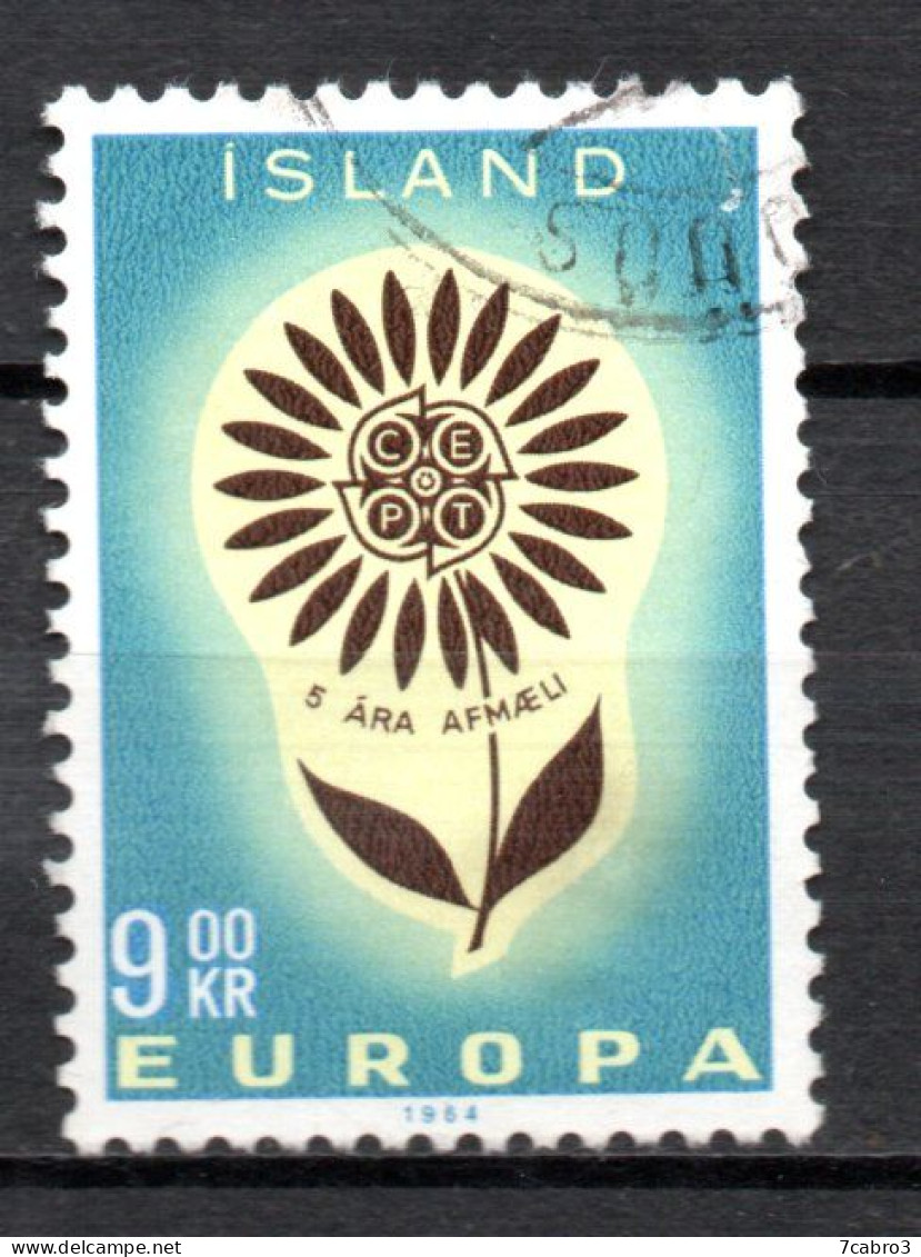 Islande Y&T  N° 341  Mi N° 386 * Oblitéré - Used Stamps