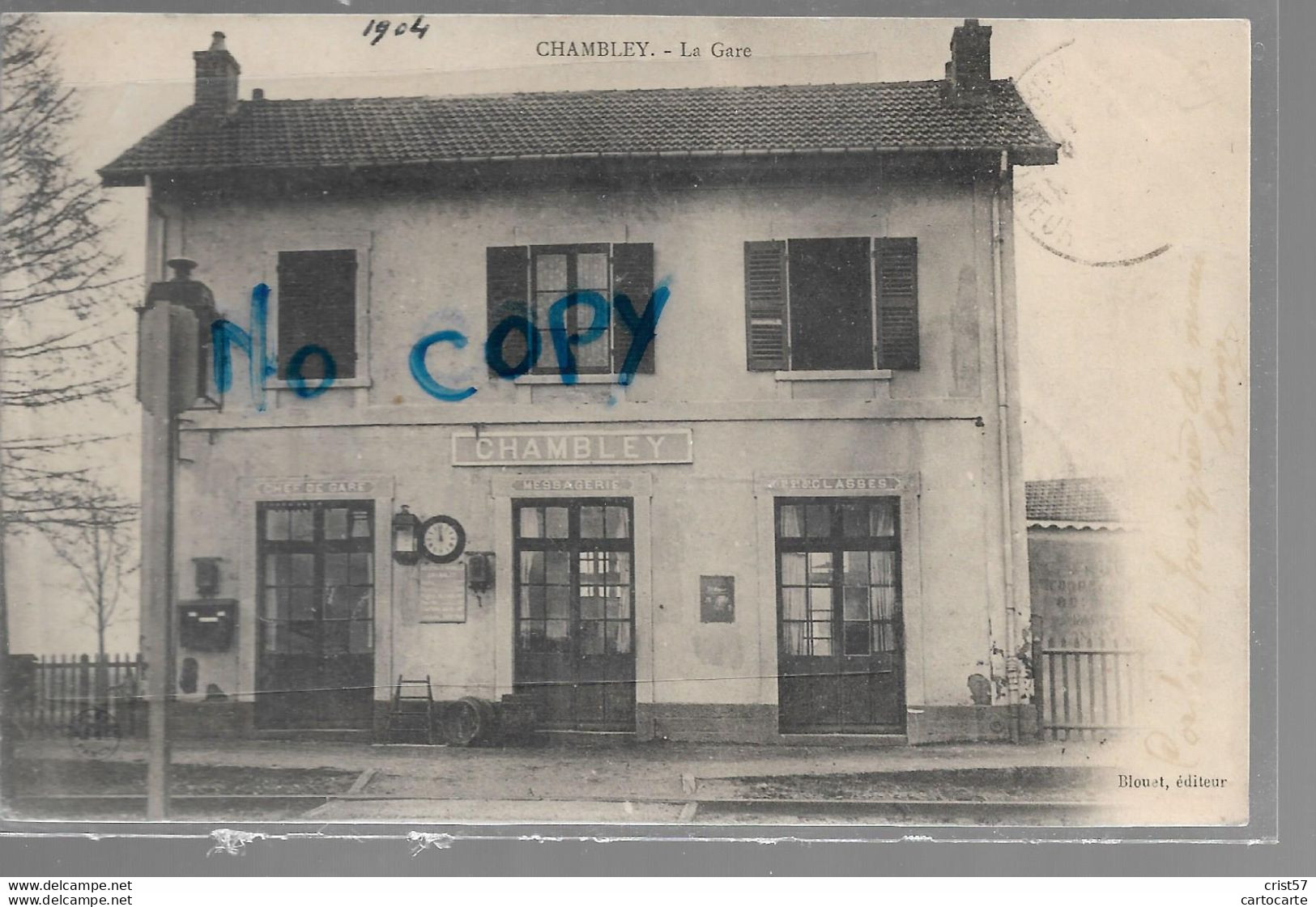 54 CHAMBLEY  GARE - Chambley Bussieres