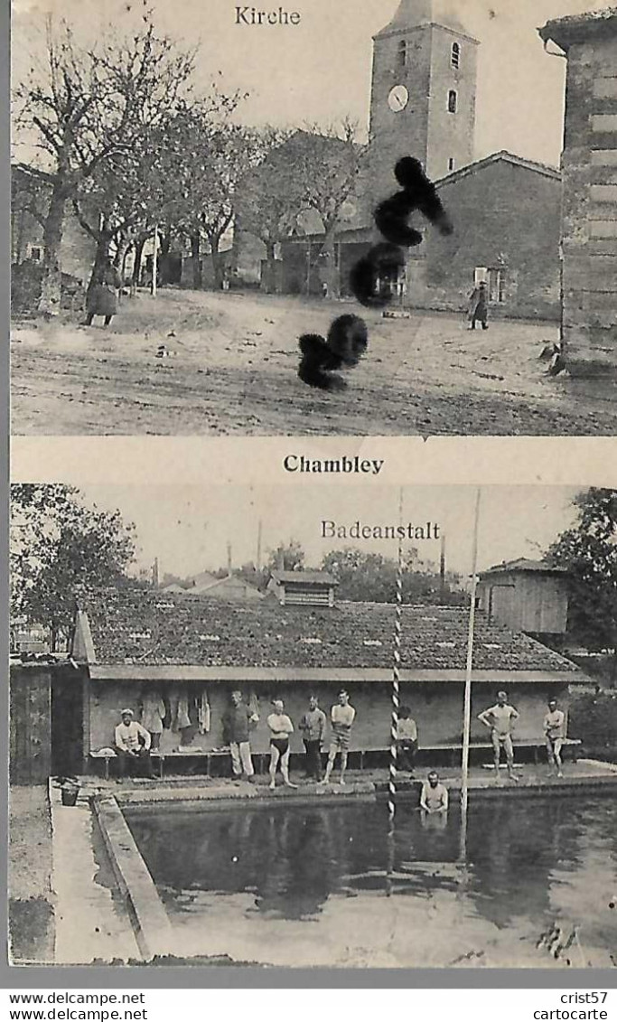 54 CHAMBLEY BADEANSTALT BAINS - Chambley Bussieres