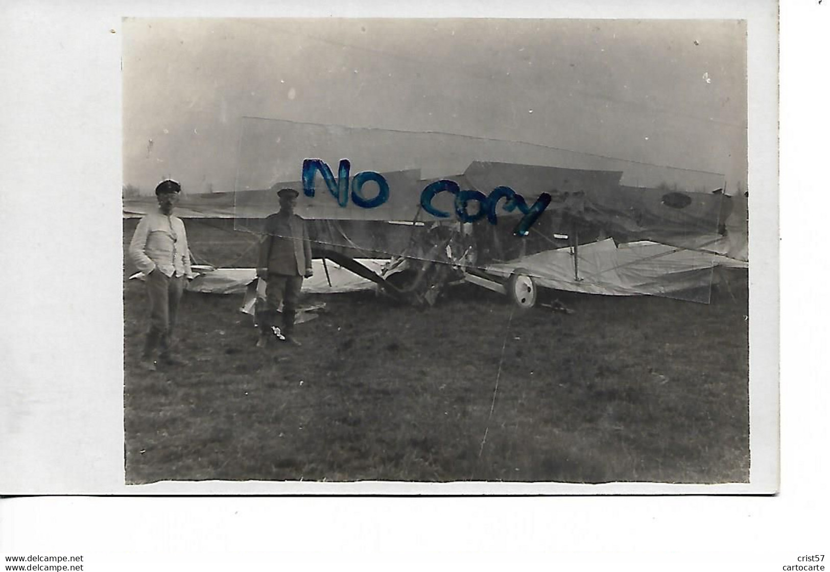 HOUTHEM AVION FRANCAIS ABATTU SOLDATS ALLEMANDS 1916 - Vilvoorde