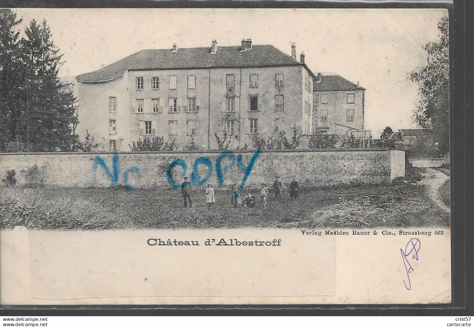 57 ALBESTROFF CHATEAU - Albestroff