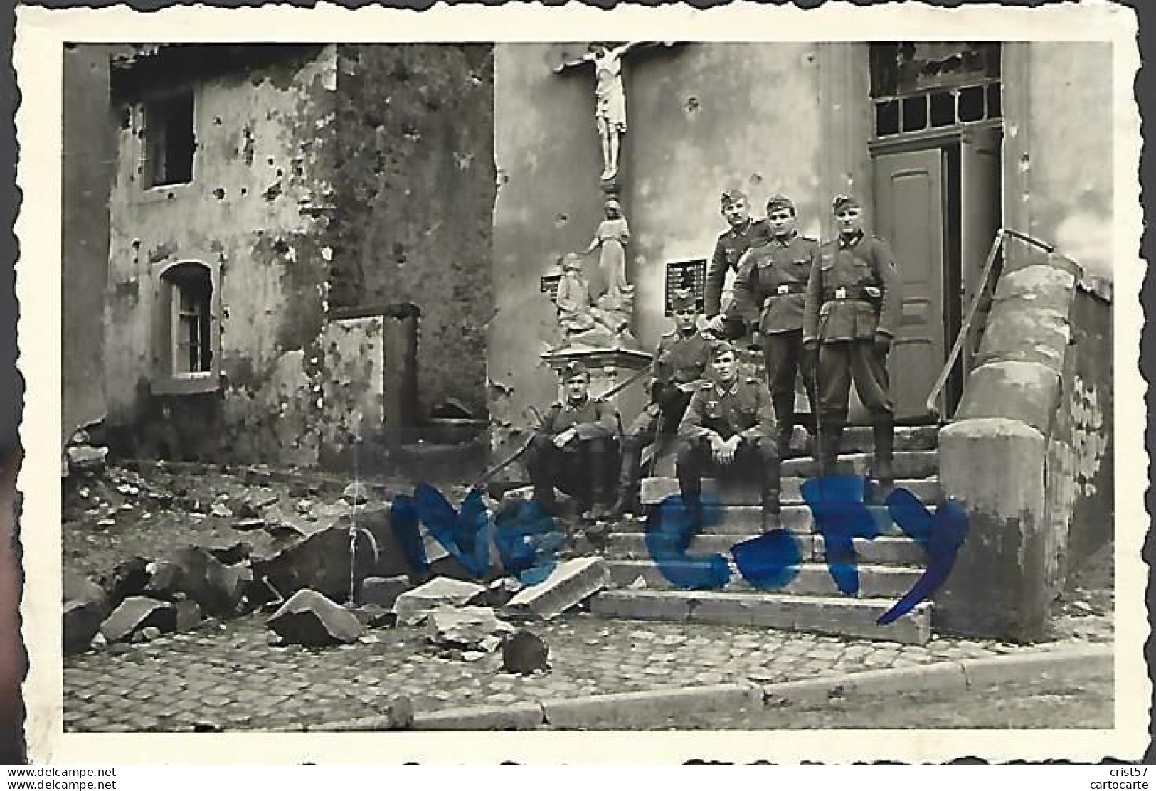 NIEDALTDORF SOLDATEN 1940 - Kreis Saarlouis