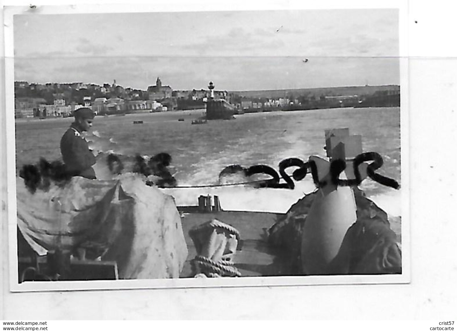 62 WISSANT    BATEAU SOLDATS ALLEMANDS   1940 / 1944 - Wissant