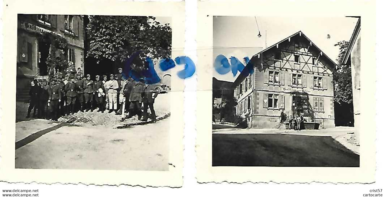 KANDERN TANNENKIRCH GASTHAUS SOLDATEN 1940 - Kandern