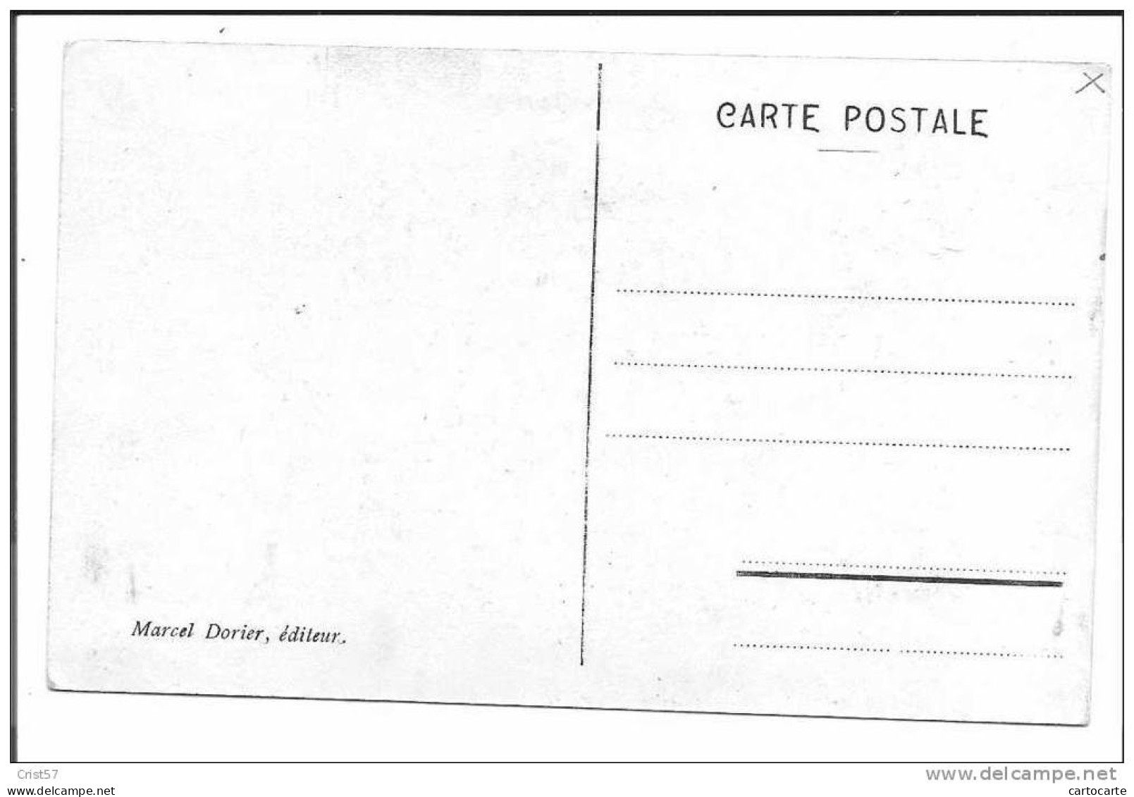 VAUD ST SULPICE SUISSE Dessin DORIER ? - Saint-Sulpice