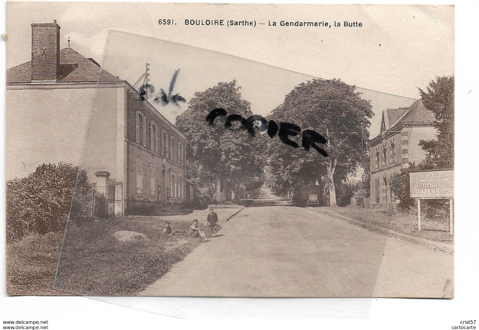 72 BOULOIRE  OCCUPATION ALLEMANDE 1940 - Bouloire