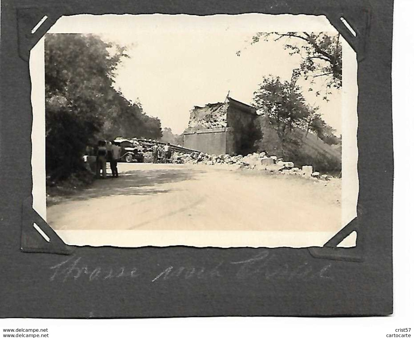 88 A SITUER PONT DETRUIT 1940 ROUTE DE CHATEL - Chatel Sur Moselle